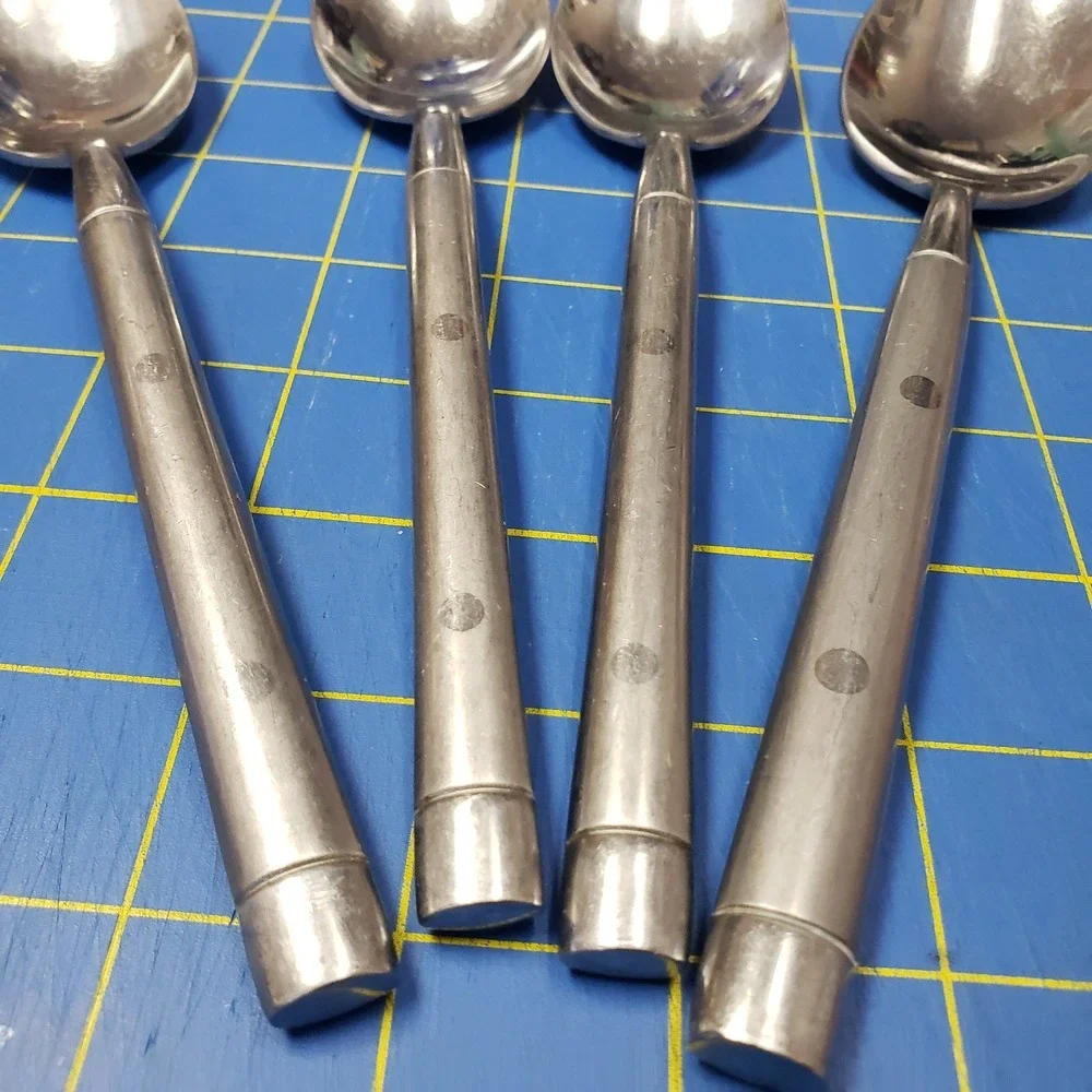 Cambridge Mat & Glossy Tip Stainless 3 Tablespoons 7.75
